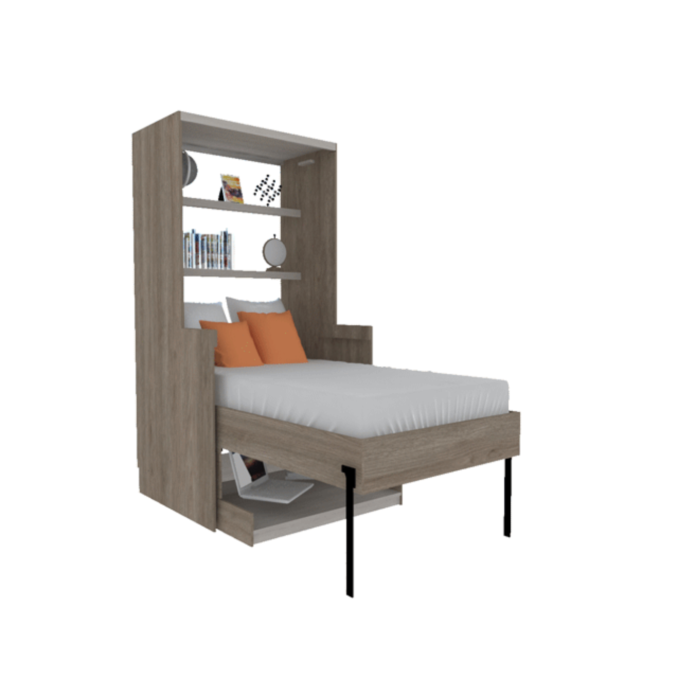 Herraje para cama / escritorio modelo Majestic
