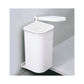 Cubo de basura 5Lt plástico color blanco