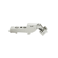 Bisagra Intermedia M310 SM 110 28/7 para marco de aluminio con amortiguación niquelada.