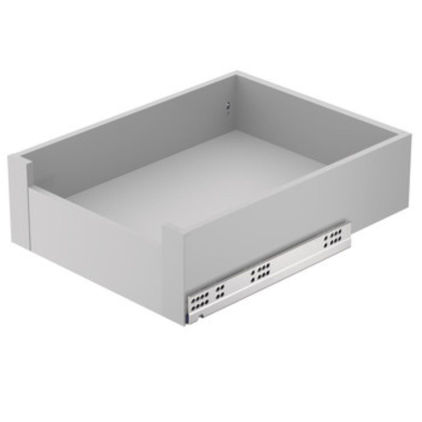 Enganches frontales para cajón interno. Altura 128 mm