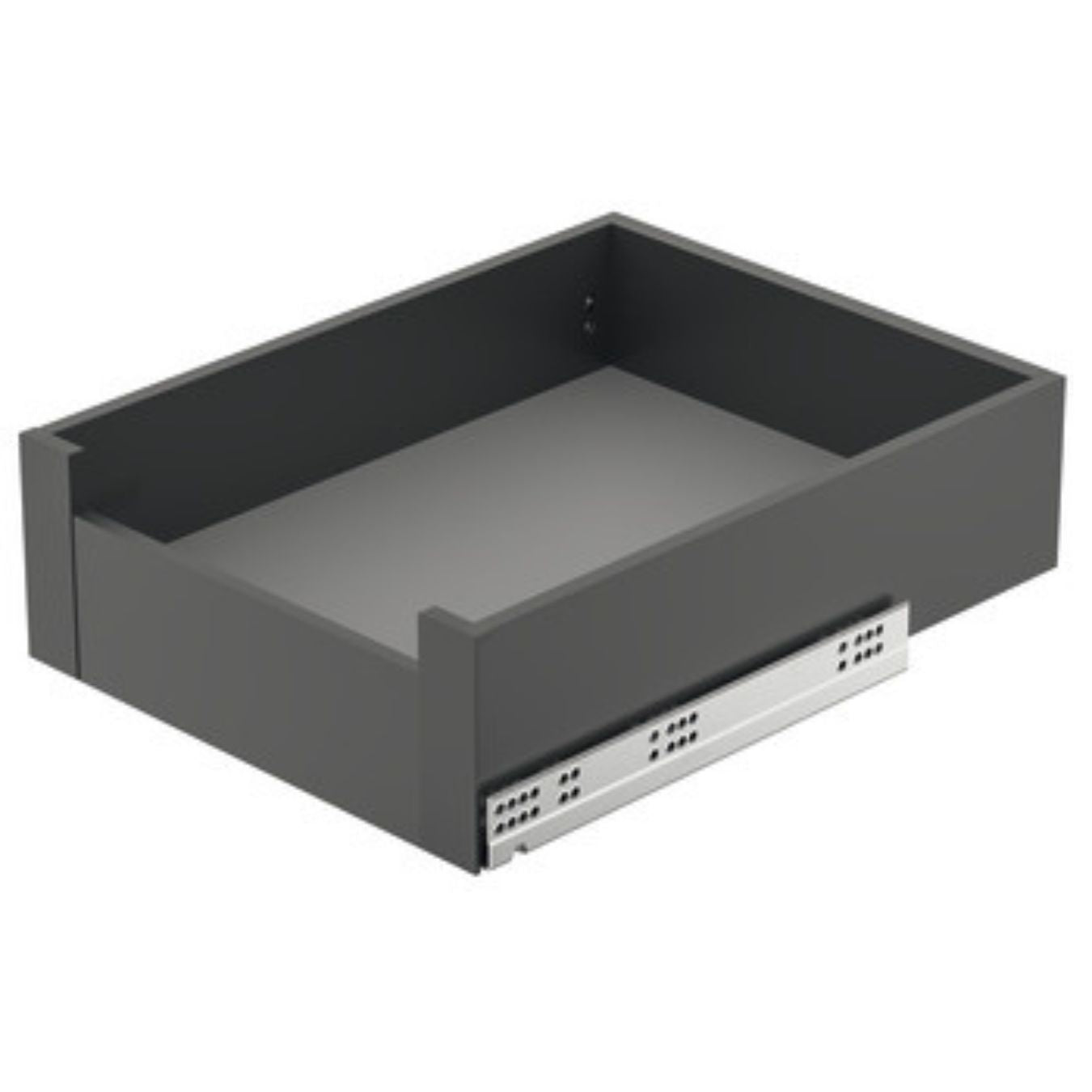 Enganches frontales para cajón interno. Altura 128 mm