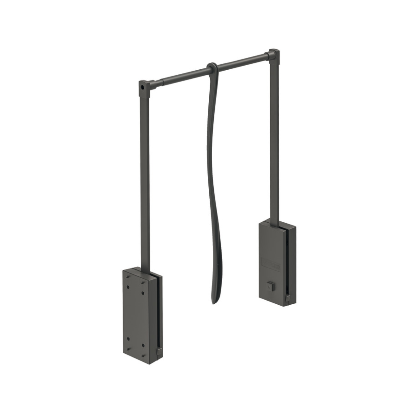 Colgador Abatible de armario, Häfele Dresscode color gris