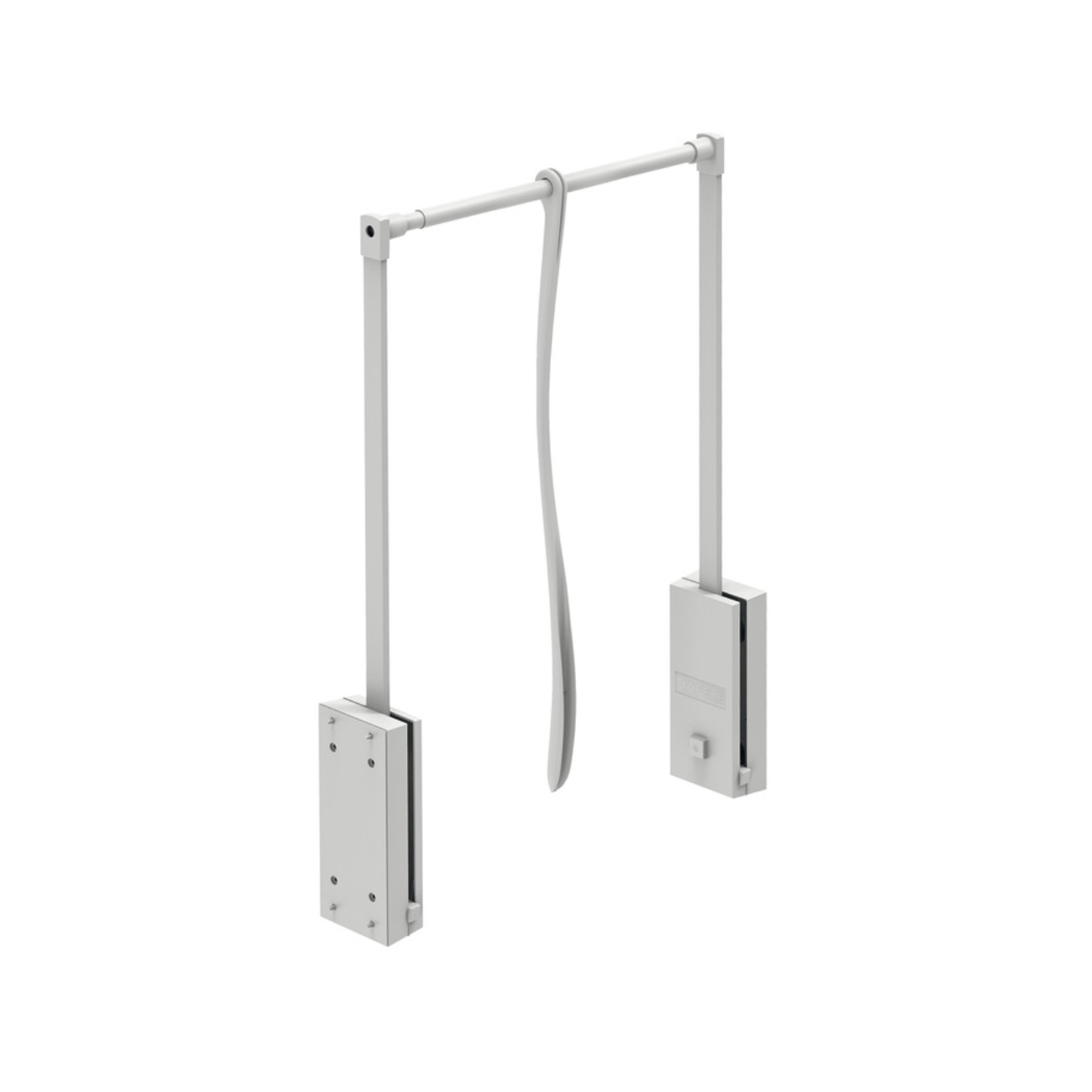 Colgador Abatible de armario, Häfele Dresscode color blanco