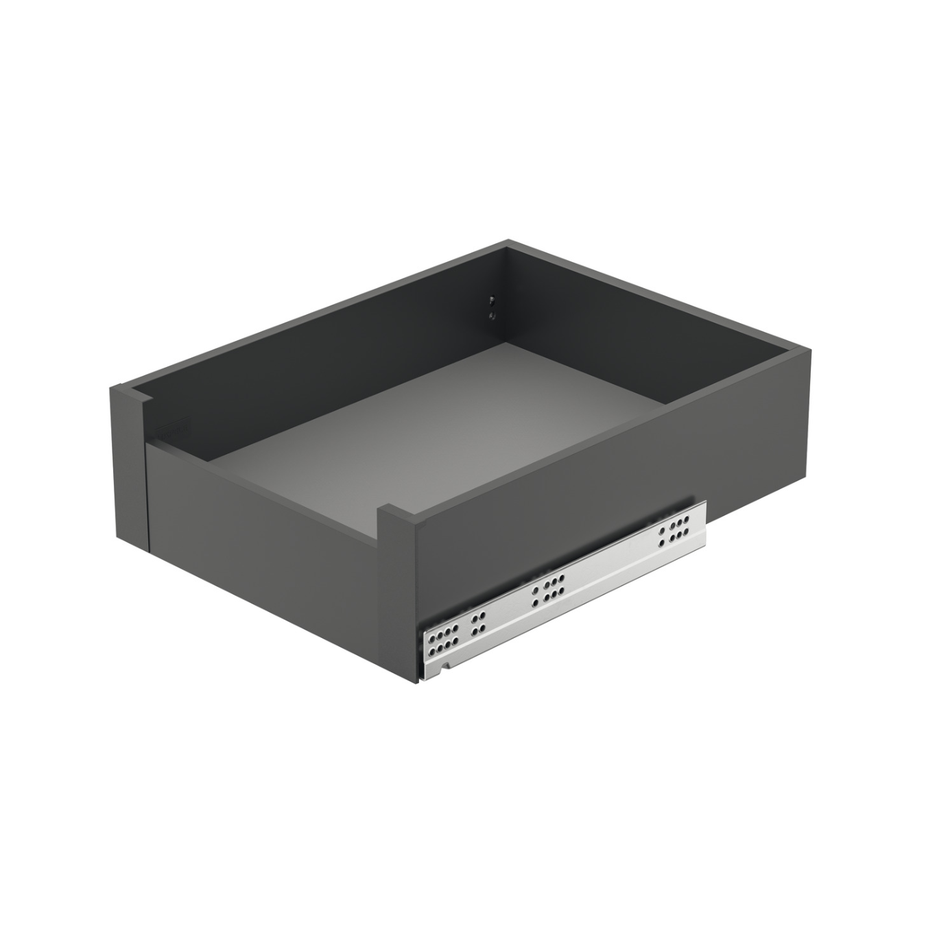 Enganches frontales para cajón interno. Altura 128 mm