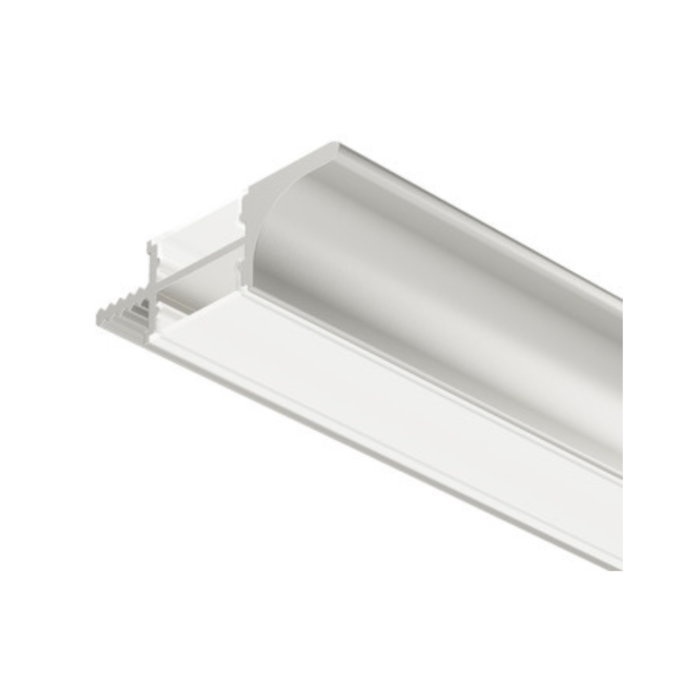 Perfil/Tirador Gola aluminio para cinta LED / dos lados . Modelo 3102