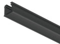 Perfil plástico negro para cinta LED. Modelo 1101