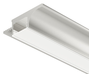 Perfil/Tirador Gola aluminio para cinta LED / un solo lado. Modelo 3101